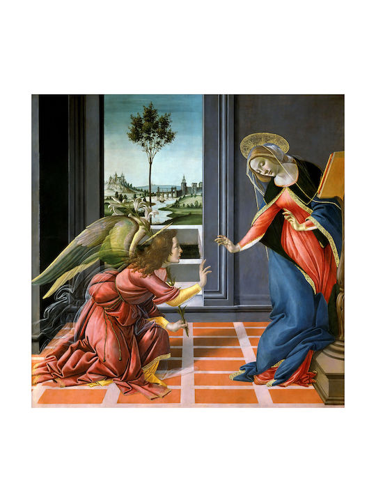 I-gallery Painting Copy of Sandro Botticelli on Canvas 130x130cm