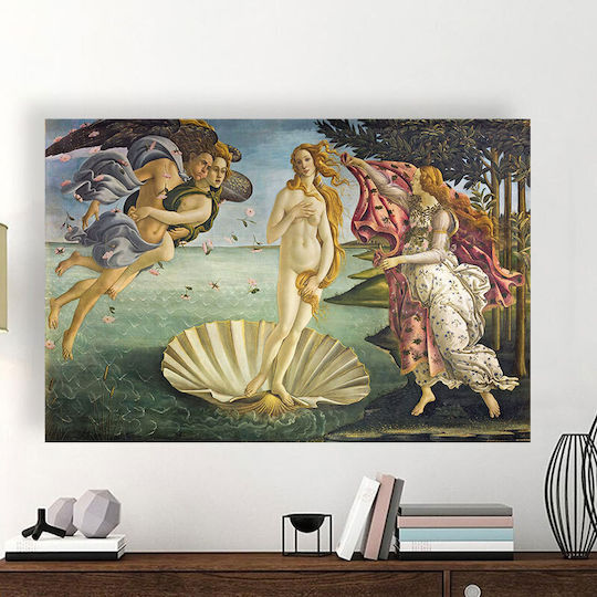 I-gallery The Birth Of Πίνακας Αντίγραφο του Sandro Botticelli σε Καμβά 40x30cm