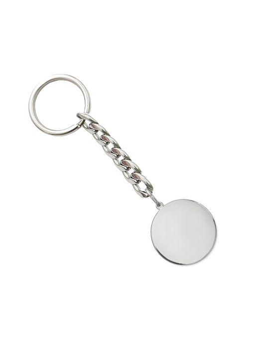 Theodora's Jewellery Keychain Metallic Without engraving