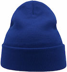 Atlantis Wind Beanie Beanie Knitted in Blue color