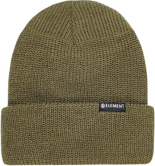 KERNEL Beanie Unisex Σκούφος Πλεκτός σε Χακί χρώμα