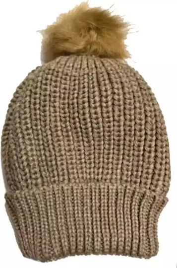 Ribbed Beanie Cap Khaki