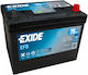 Exide Batterie Auto / Lkw / Boot EFB mit Kapazität 75Ah