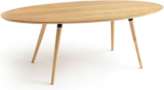 Tisch Speisesaal aus Massivholz & Metall 220x100x74cm