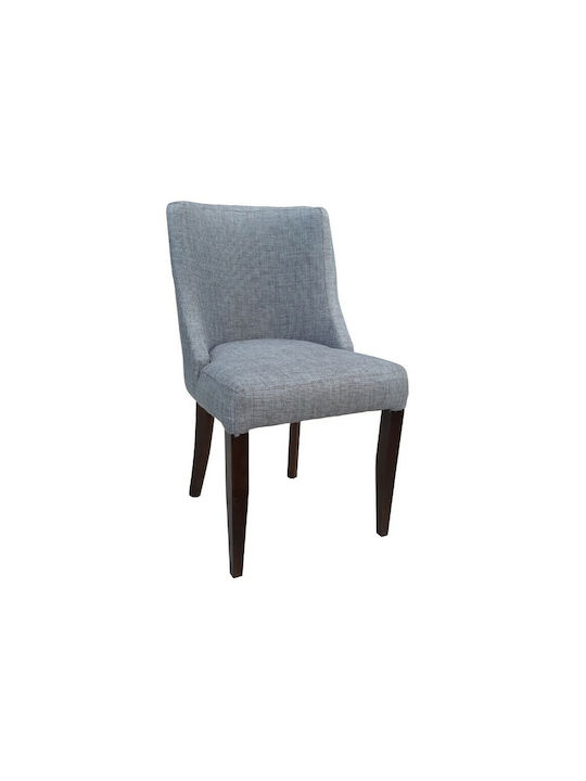 Dining Room Fabric Chair Gray 50x50x79cm