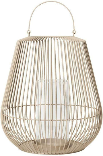 Blomus Φαναράκι Μεταλλικό Επιδαπέδιο Μπεζ 50x50x61.5εκ.