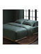 Hauz Σεντόνι King Size 280x290εκ. Πράσινο