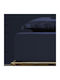 Hauz Cearșaf King Size cu Elastic 180x200+40cm. Albastru