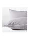 Aigaion Kissenbezug-Set mit Umschlagumschlag Gray 51x76cm.