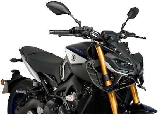 Puig Motorcycle Wheel Mudguard for Yamaha MT-09 Black 1pcs