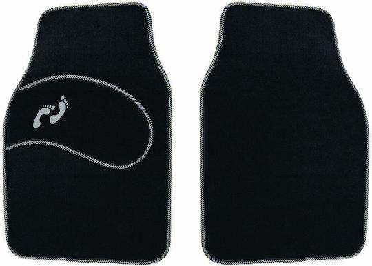 Kaver Front Mats 2pcs Gray / Black