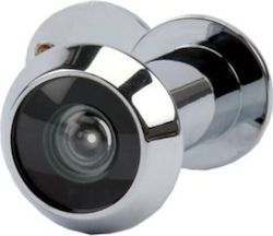 Amig Peephole with Diameter 14mm for Door Thickness 35-60mm Silver