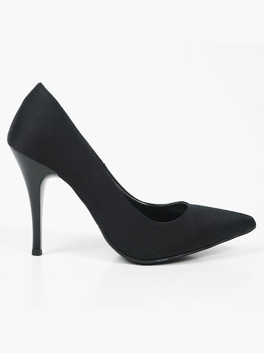 Piazza Shoes Pointed Toe Black Heels