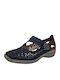 Anatomic Leather Ballerinas Blue