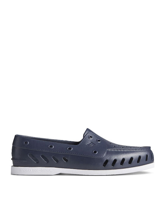 Sperry Top-Sider Original Women's Boat Shoes in Navy Blue Color