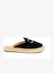 Flat Mules σε Μαύρο Χρώμα
