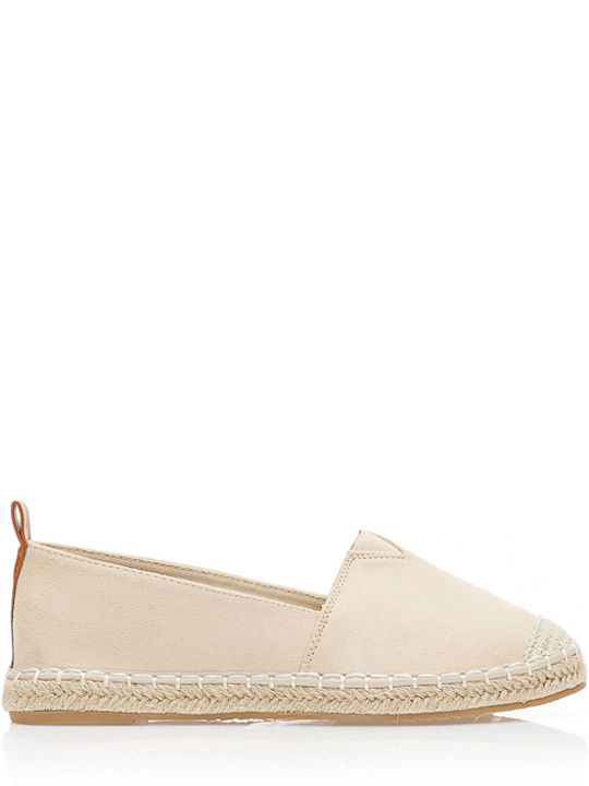 Tsoukalas Women's Suede Espadrilles Beige