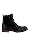 Leder Schwarz Herrenstiefel