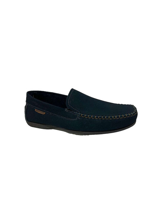 Pegada Men's Moccasins Blue