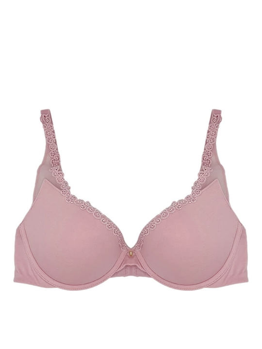 Push Up Bra Underwire Pink