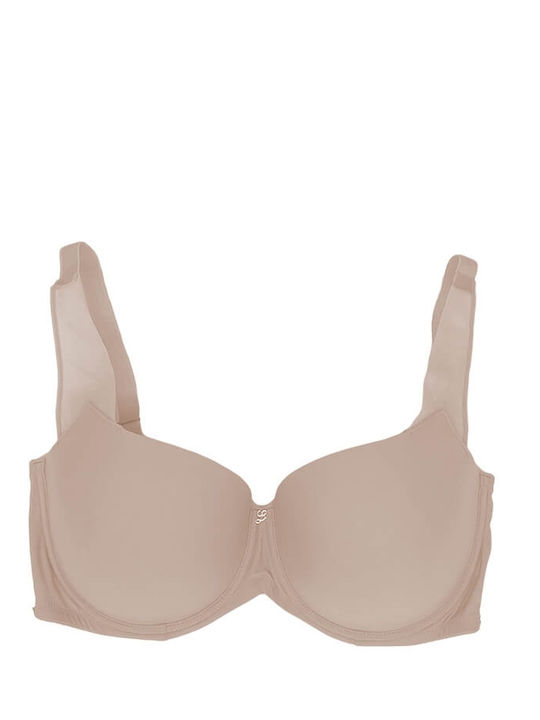 Balconette Beige Σουτιέν mit Bügel