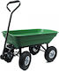 Dump Cart Garden Cart Plastic Four-wheel 55lt