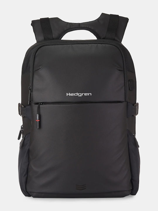 Hedgren Backpack Αδιάβροχο 23.9lt Μαύρο