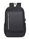 Playbags Backpack Αδιάβροχο 30lt Μαύρο