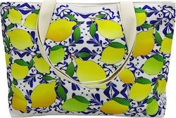 Aria Fabric Beach Bag Multicolour