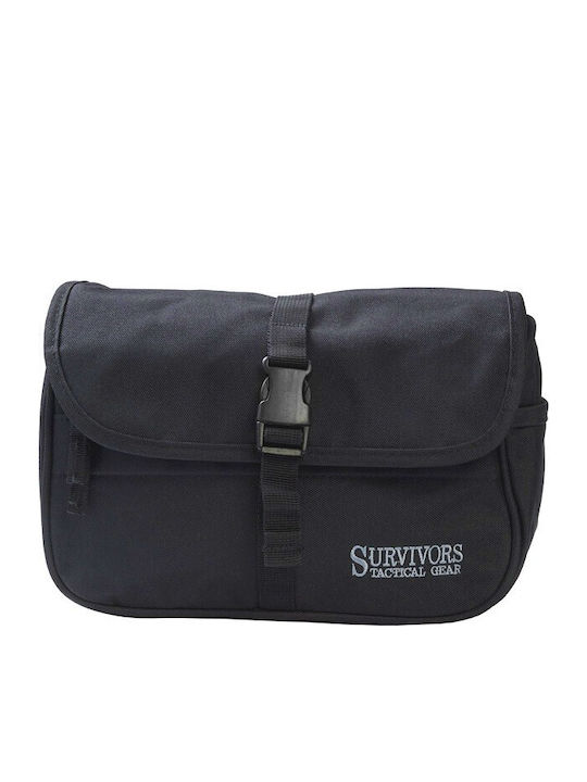 Survivors Toiletry Bag in Black color 25cm