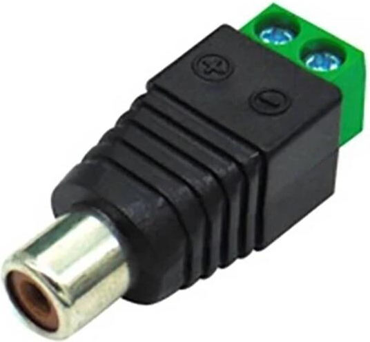 Ștecher RCA feminin 10buc (01.099.0157)