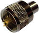 Plug UHF male 5pcs Silver (01.101.0006)