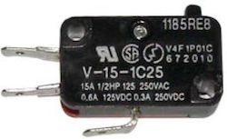 01.082.0015 Διακόπτης Micro Switch με Φωτισμό