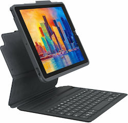 Zagg Pro Keys Flip Cover Πλαστικό με Πληκτρολόγιο Αγγλικά UK Charcoal(iPad 2022 10.9'') 103410814