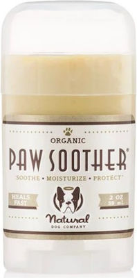 Natural Dog Organic Paw Soother Stick για Πατούσες Σκύλου 59ml