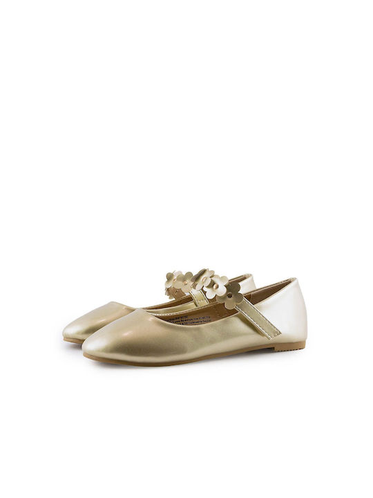 Love4shoes Kids Ballerinas with Elastic Strap G