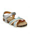 Safety Jogger Kinder Sandalen Silber