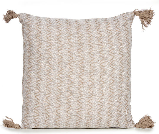 Gift Decor Μαξιλάρι Μπεζ 45x45εκ.