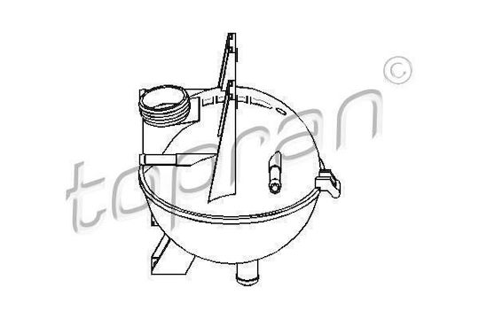 Topran Wassertank Auto-Wasserbehälter für Ford Transit