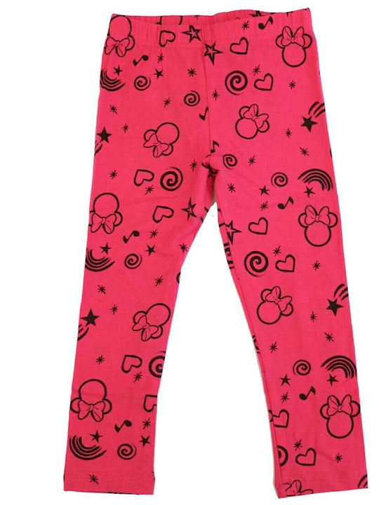 Disney Leggings pentru Copii Lung Fuchsia