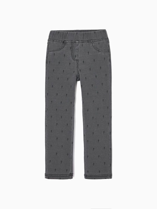 Zippy Kinder Leggings Lang Gray