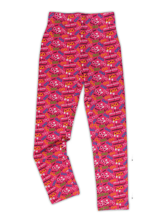 Sanrio Leggings pentru Copii Lung Fuchsia