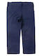 Kinder Leggings Capri Blau