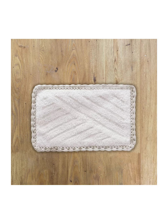 San Lorentzo Bath Mat Cotton 1600429 White 50x80cm