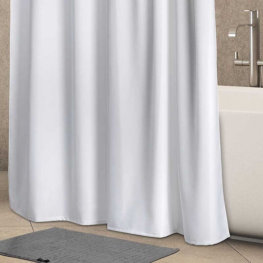 Fieldcrest Κουρτίνα Υφασμάτινη 180x200cm Λευκή