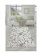 Marble Covor Rectangular Alb