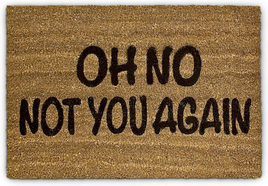 Relaxdays Doormat Made of Rubber Brown 40x60cm 10017727 Brown Relaxdays Doormat Made of Rubber Brown 40x60cm 10017727 Brown