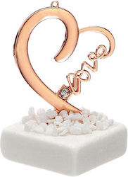 Adorex Wedding Favor Pebble Rosegold