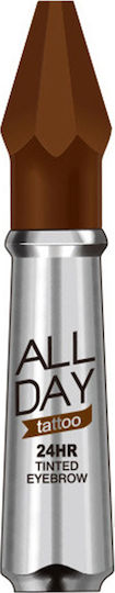 Music Flower Wasserdichte Augenbrauen-Make-up Mascara in Braune Farbe 10gr