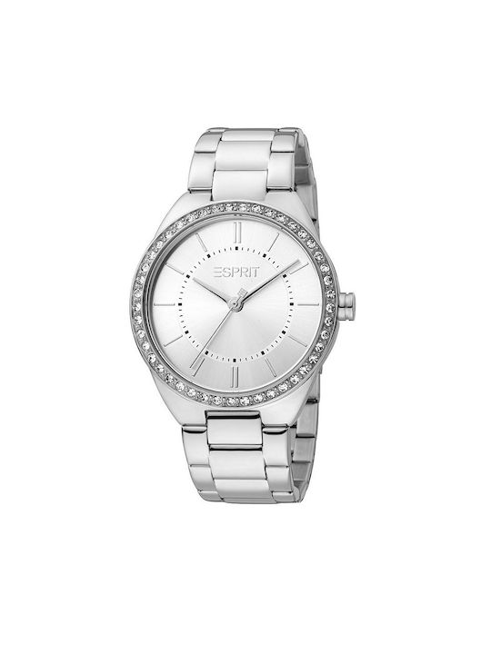 Esprit Stainless Uhr mit Silber Metallarmband